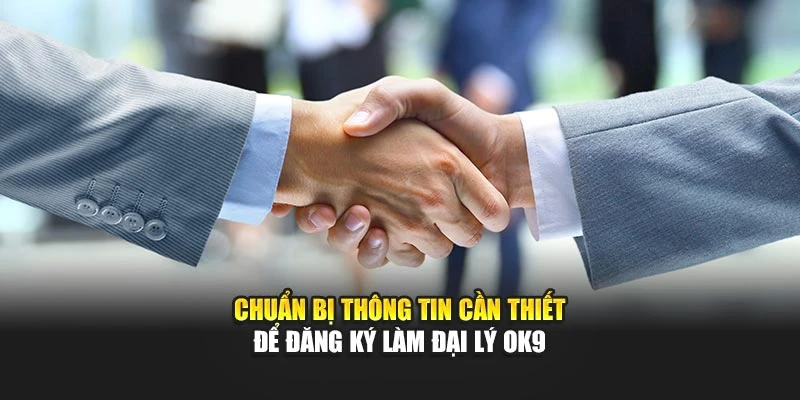 Chuẩn bị thông tin cần thiết để đăng ký làm đại lý OK9