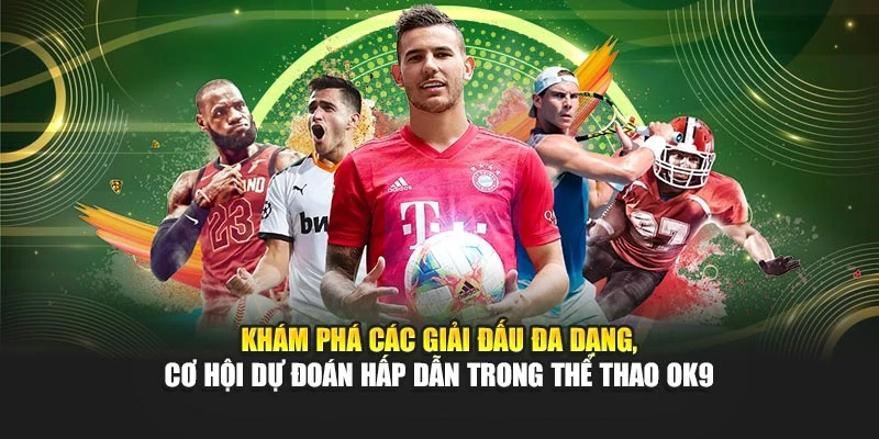 Khám phá các giải đấu đa dạng, cơ hội dự đoán hấp dẫn trong thể thao OK9