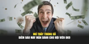 Mơ Thấy Trúng Số - Điềm Báo May Mắn Dành Cho Hội Viên OK9